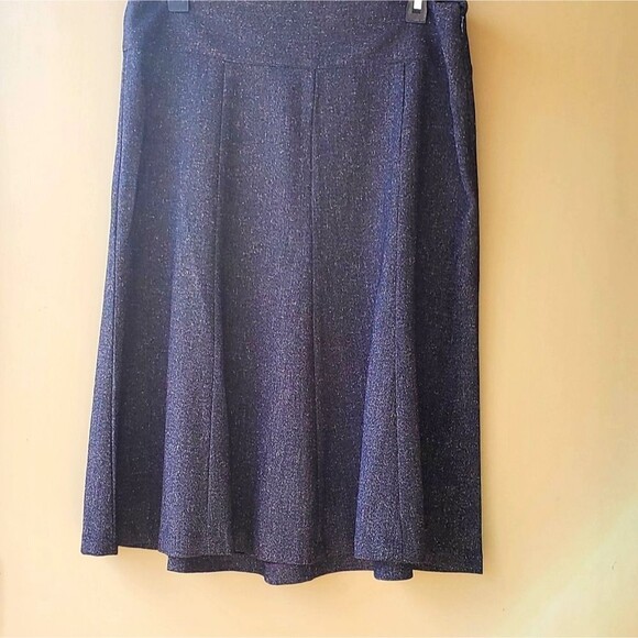 J. Jill Dresses & Skirts - J.Jill Stretch Petite Black Flared Full Skirt